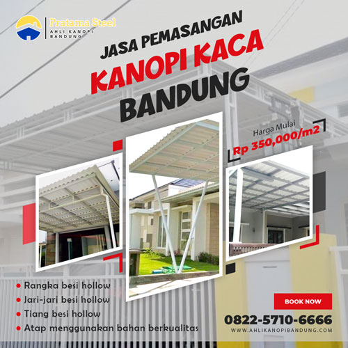 kanopi kaca bandung